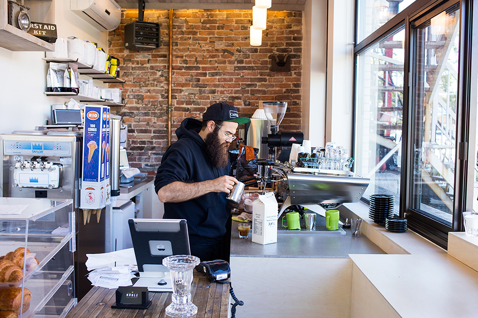 screenshot of MYR POS